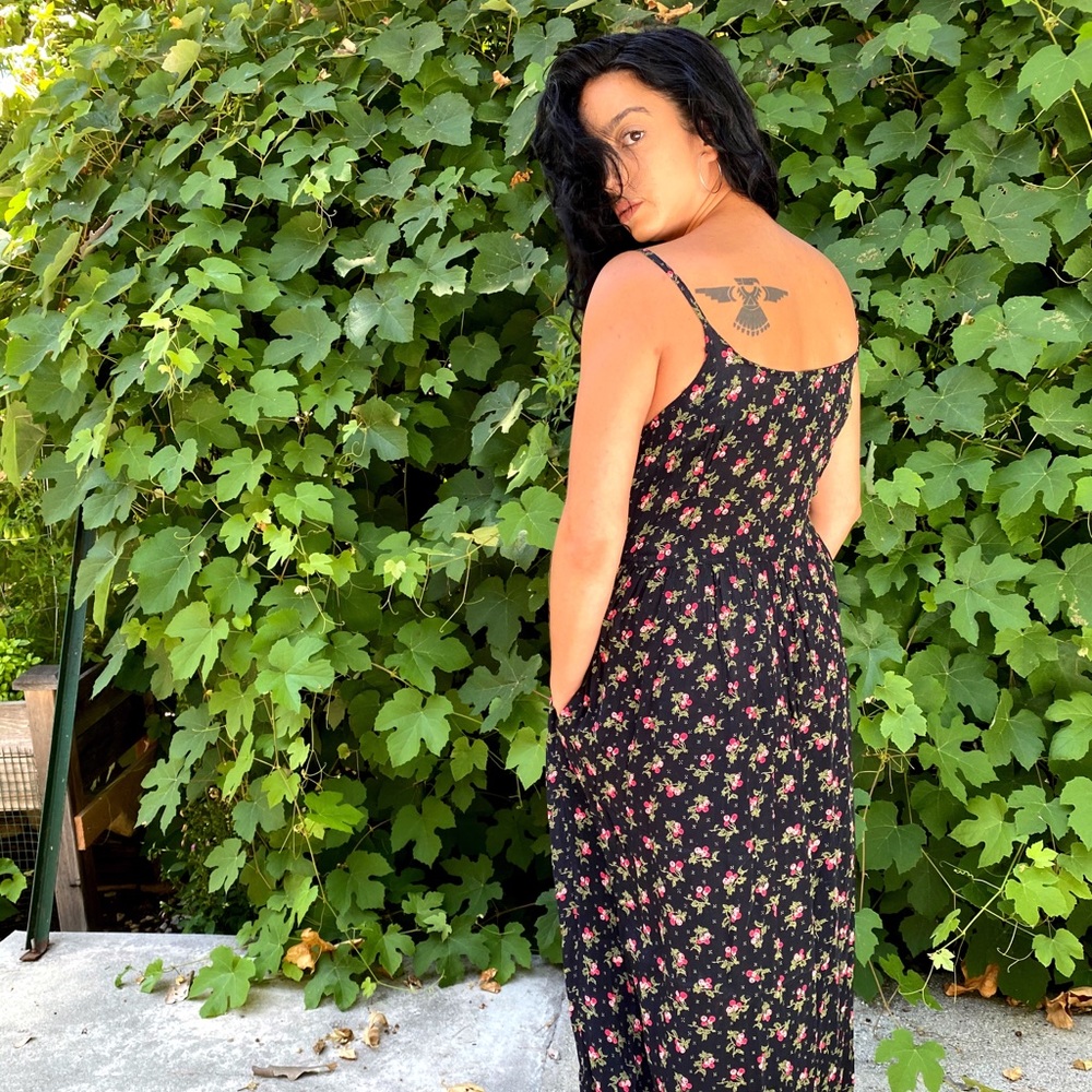 90’s floral dress